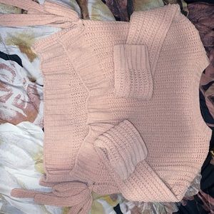 Light pink sweater, size: S.